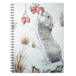 Cute Musscen i säsong Anteckningsbok