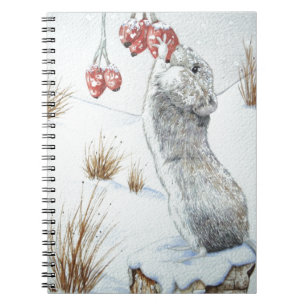 Cute Musscen i säsong Anteckningsbok