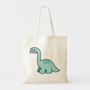 Cute Mustache Dinosaur Tygkasse