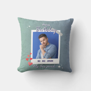 Cute My Boykompis Birthday Gift Design Kudde