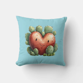 Cute Mysigt Modern Romantisk Chic Succult Heart Kudde