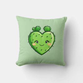Cute Mysigt Modern Romantisk Chic Succult Heart Kudde