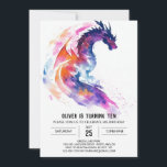 Cute Mythical Kids Dragon Birthday Inbjudningar<br><div class="desc">Gå in i myternas och legendernas värld med våra Cute Mythical Kids drakdagsinbjudningar. Dessa inbjudningar är inte bara kort, de är scrollsar som bjuder in unga äventyrare till en värld där mytiska varelser roam och drömmar flyr. De lysande illustrationerna av mytiska drakar, som ställs mot en fantasifull bakgrund, skapar en...</div>