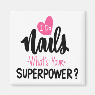 Cute Nagel Tech Cosmetolog Naglar Beauty Salon Magnet