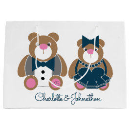 Cute nalle 45:e safir-årsdagen i bröllop