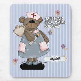 Cute Nalle Angel Nurse Apprecision Gift Musmatta