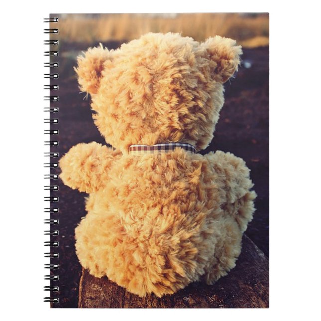 Cute Nalle Anteckningsbok (Framsidan)