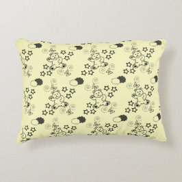 Cute Nalle Baby Room Accent Pillow Prydnadskudde