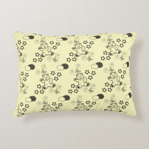 Cute Nalle Baby Room Accent Pillow Prydnadskudde