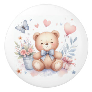 Cute Nalle Baby Room Knopp