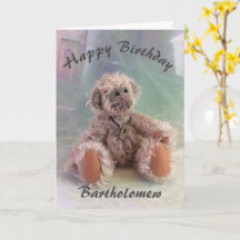 Cute Nalle Birday Card