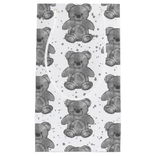 Cute Nalle Black and White-Anpassningsbar