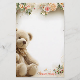 Cute Nalle Brevpapper