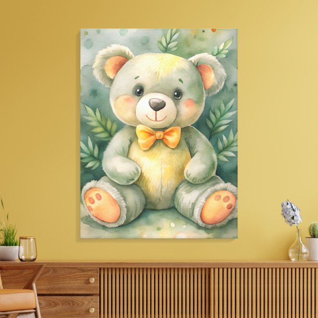 Cute Nalle Canvastryck (Insitu (Vardagsrum))