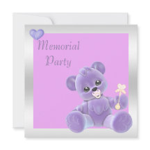 Cute Nalle Dubbla Sida Memorial Party