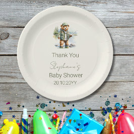 Cute Nalle Fisherman Reel Excted Baby Shower