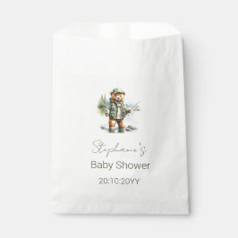Cute Nalle Fisherman Reel Excted Baby Shower