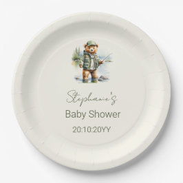 Cute Nalle Fisherman Reel Excted Baby Shower