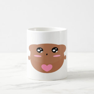 Cute Nalle för Cute-teknik i Kärlek Kaffemugg