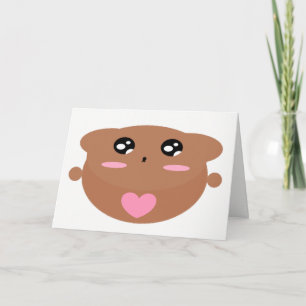Cute Nalle för Cute-teknik i Kärlek Kort