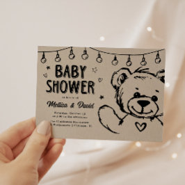 Cute Nalle | Inbjudan till babyvisningsprogram