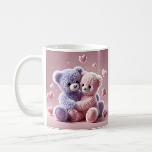 Cute Nalle Kaffemugg (Vänster)