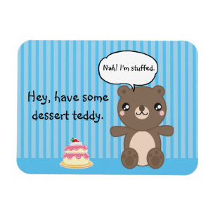 Cute Nalle Kids Funny Joke Magnet