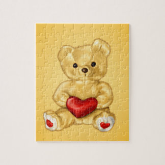 Cute Nalle Leksak Kids Pussel