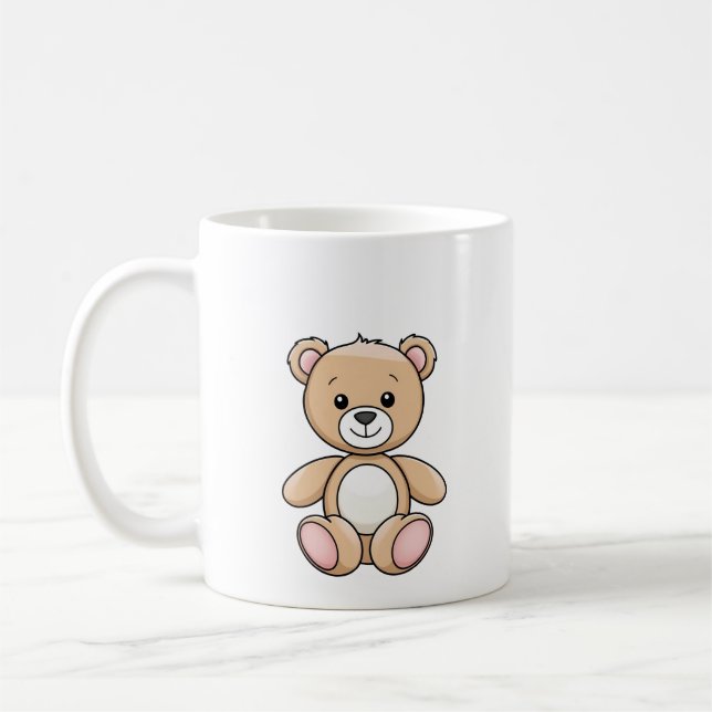 Cute Nalle Mugg Gift (Vänster)