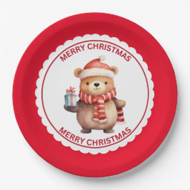 Cute Nalle på jultomten Helgdag