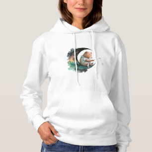 Cute Nalle på Måne, Push Tecknad Bear T Shirt