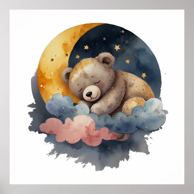 Cute Nalle Poster (Framsidan)