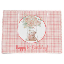 Cute Nalle Rosa Play Birthday