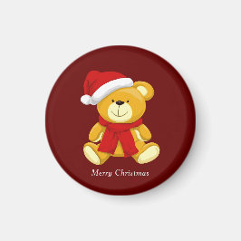 Cute Nalle Santa Magnet