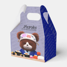 Cute Nalle Sushi Chefs Birthday