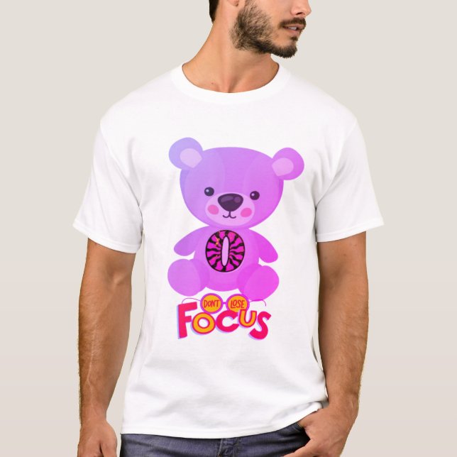 Cute Nalle T-Shirt (Framsida)
