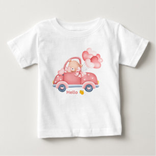 Cute nalle t shirt för barn