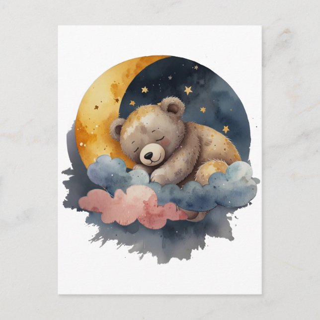 Cute Nalle Vykort (Framsida)