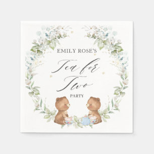 Cute Nalles Tea för 2:a födelsedagen Party Pappersservett