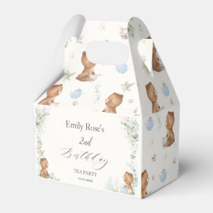 Cute Nalles Tea för 2:a födelsedagen Presentaskar