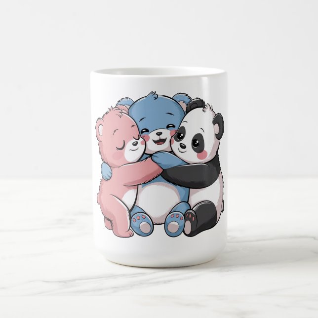 Cute Nalles with Panda Kaffemugg (Center)