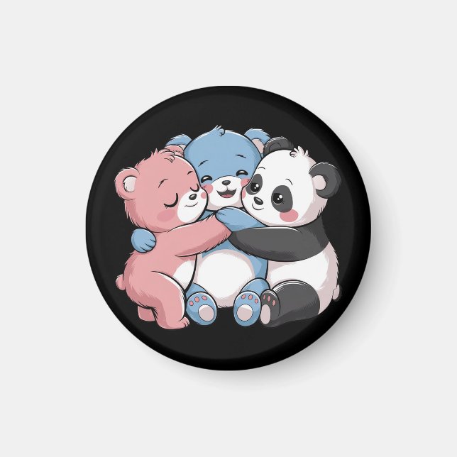 Cute Nalles with Panda Magnet (Framsidan)