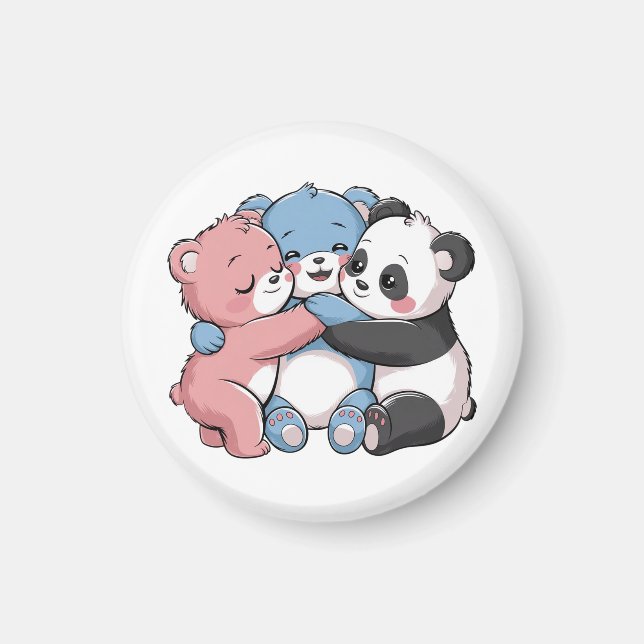 Cute Nalles with Panda Magnet (Framsidan)