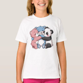 Cute Nalles with Panda T Shirt
