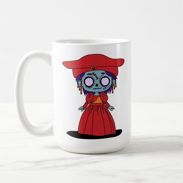 Cute Namibian Zombie Kaffemugg (Vänster)