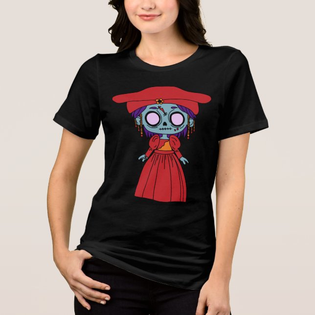 Cute Namibian Zombie T Shirt (Framsida)