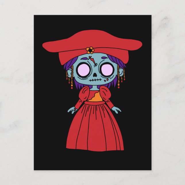 Cute Namibian Zombie Vykort (Framsida)