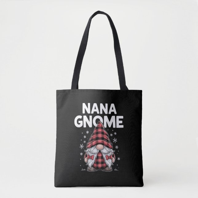 Cute nana Gnomes Red Play Jul Gnome Tygkasse (Framsida)