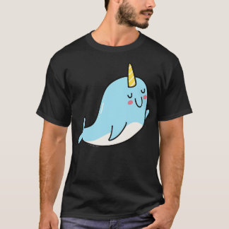 Cute Narwal Doodle T Shirt