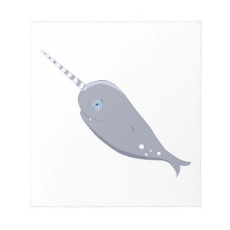 Cute Narwhal Anteckningsblock